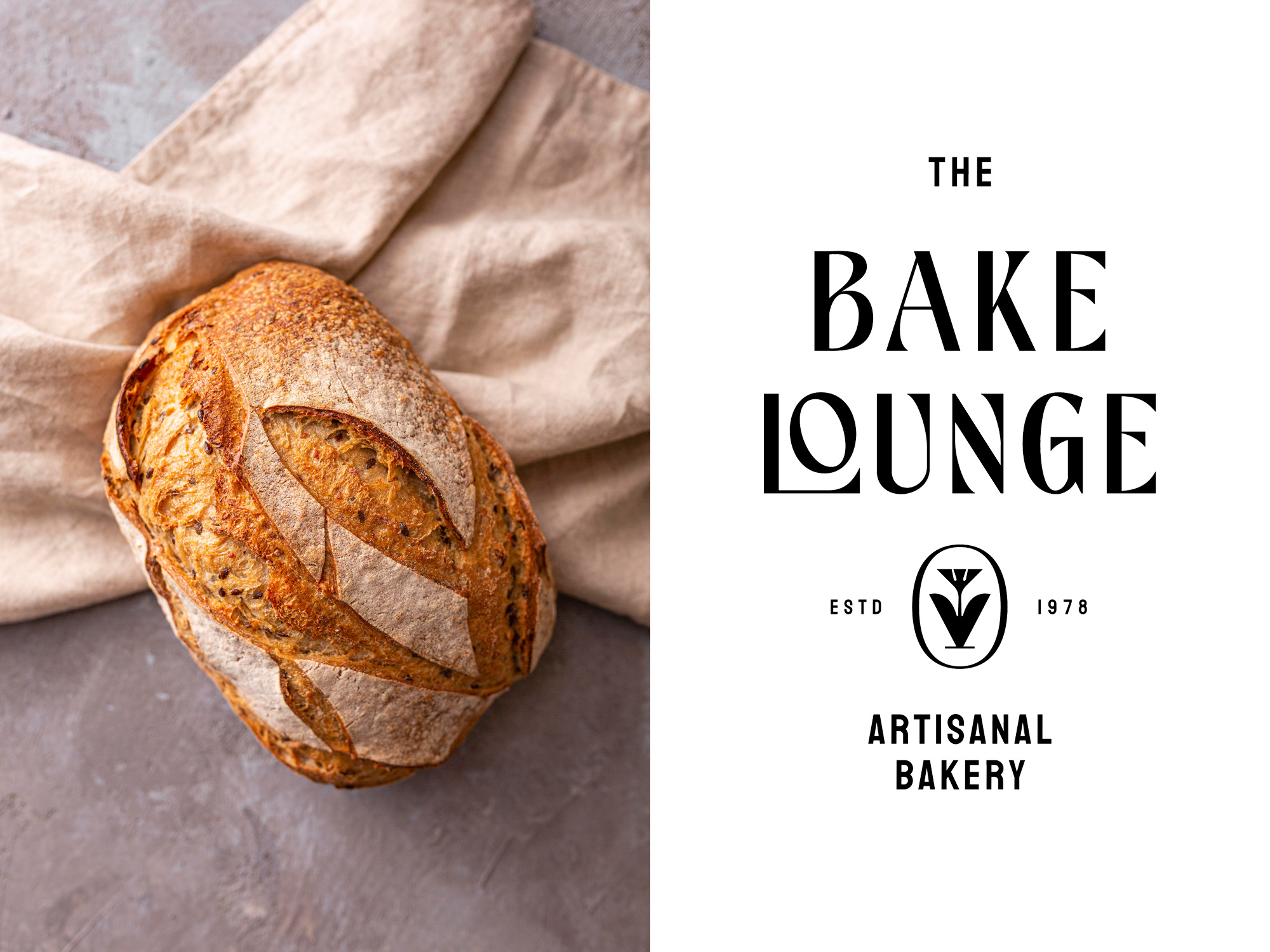 Example of The Bake Lounge Logo