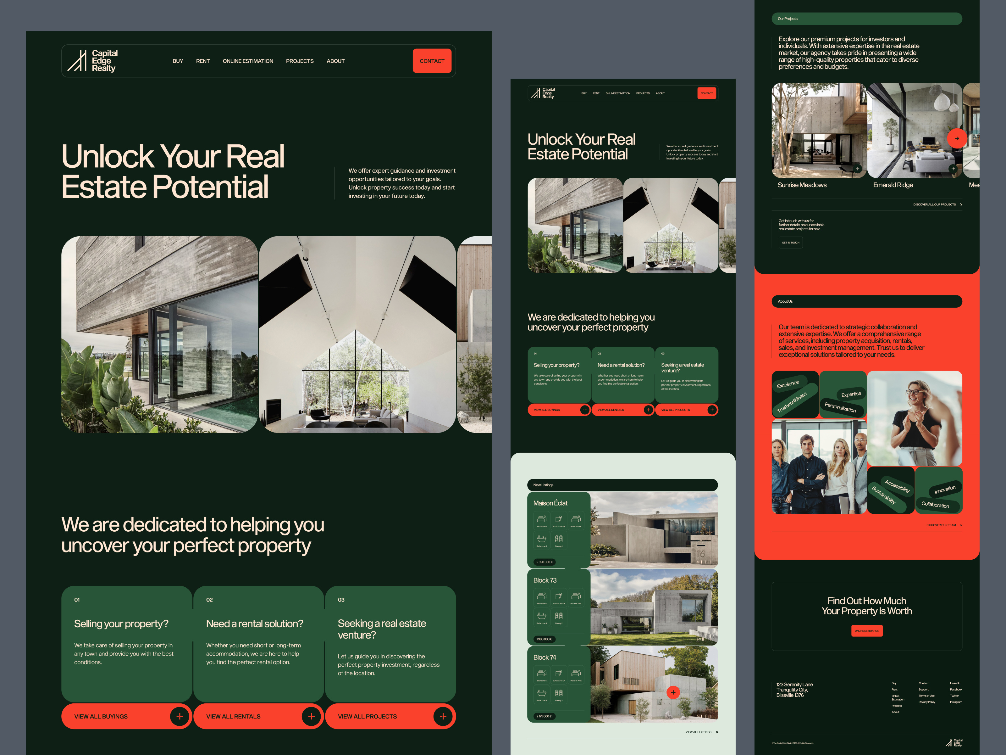 Example of Landing Page Design