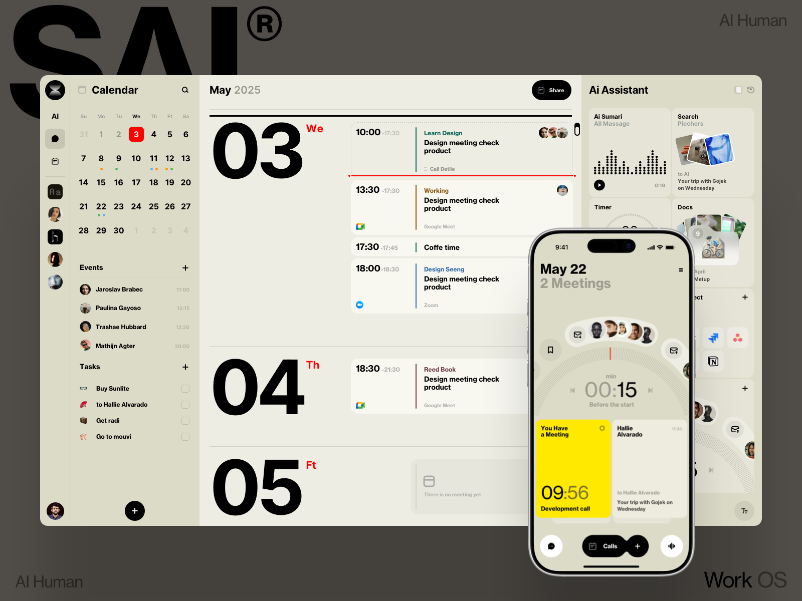Example of AI Calendar