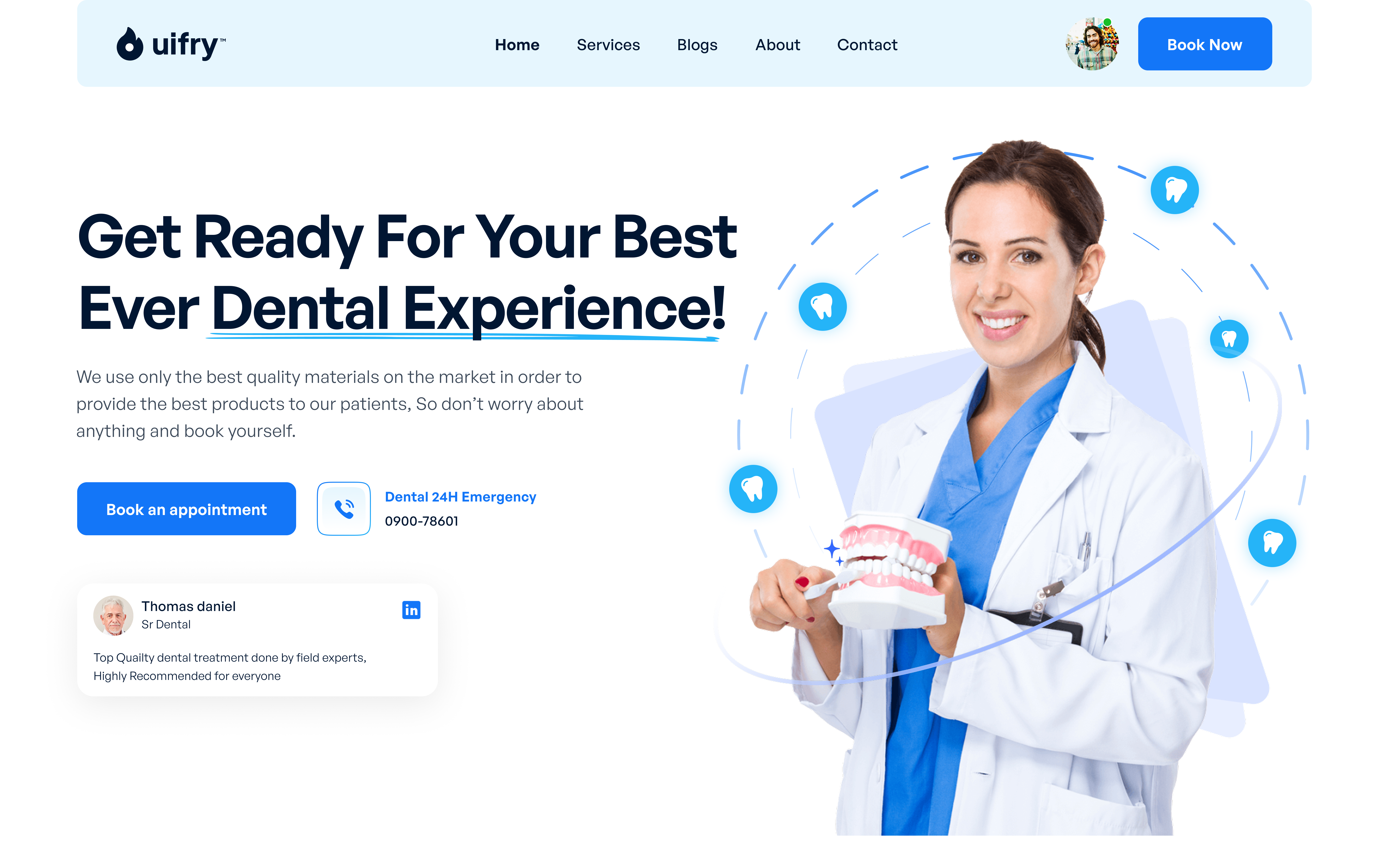 Example of Conversion Optimized Web App UI/UX