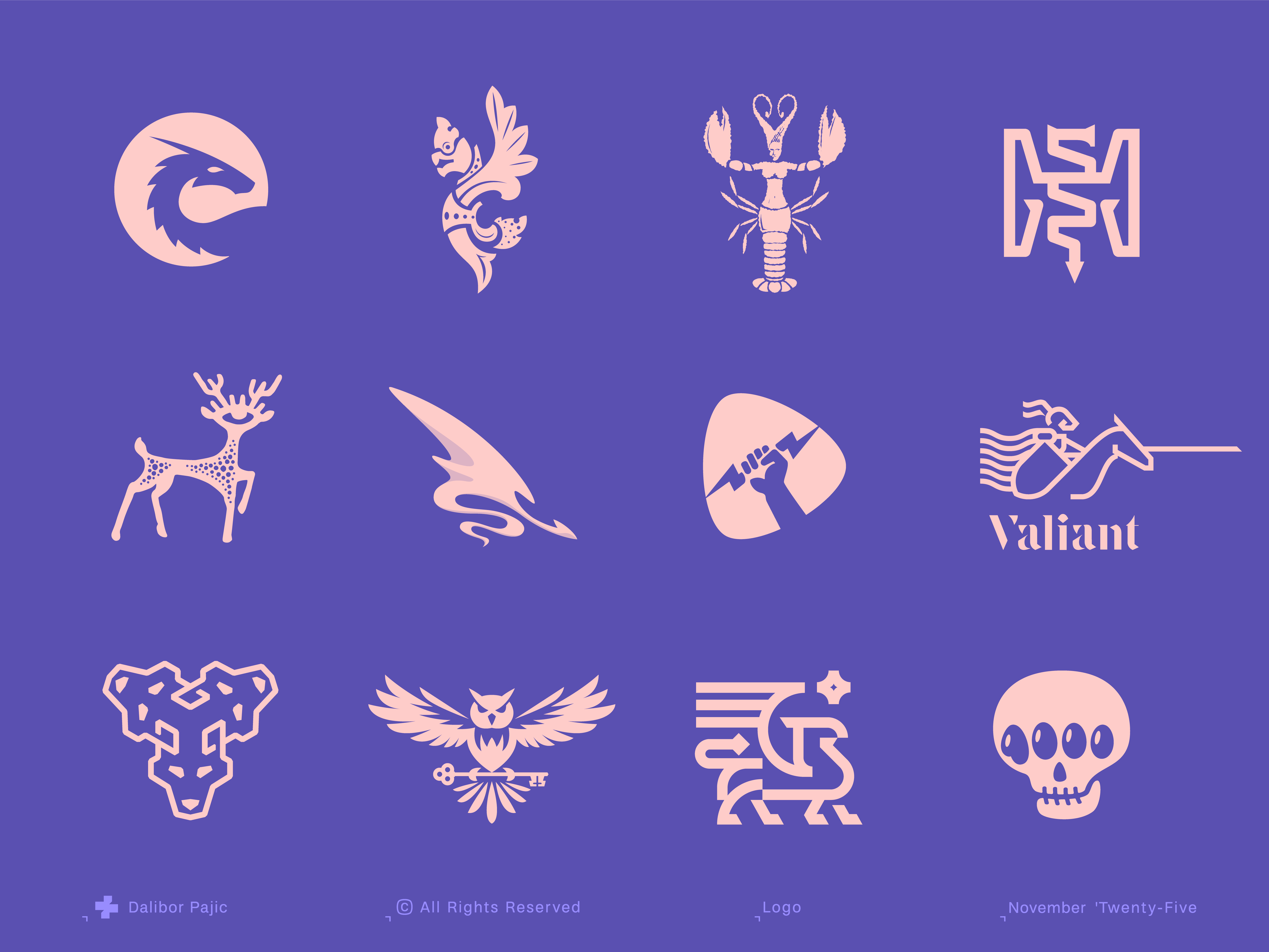 Example of Mythology logo collection Vol. I