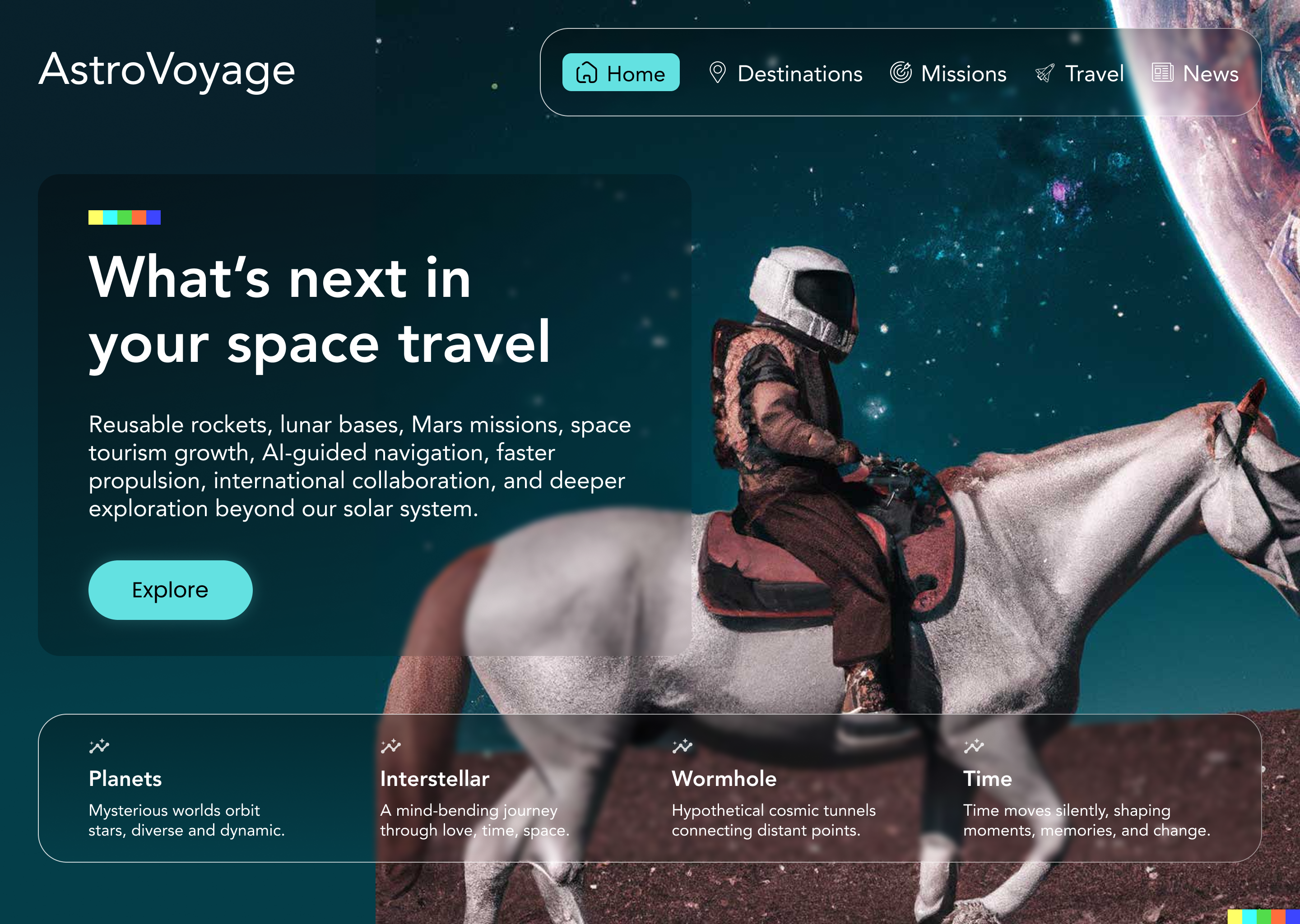 Example of Conversion Optimized Web App UI/UX