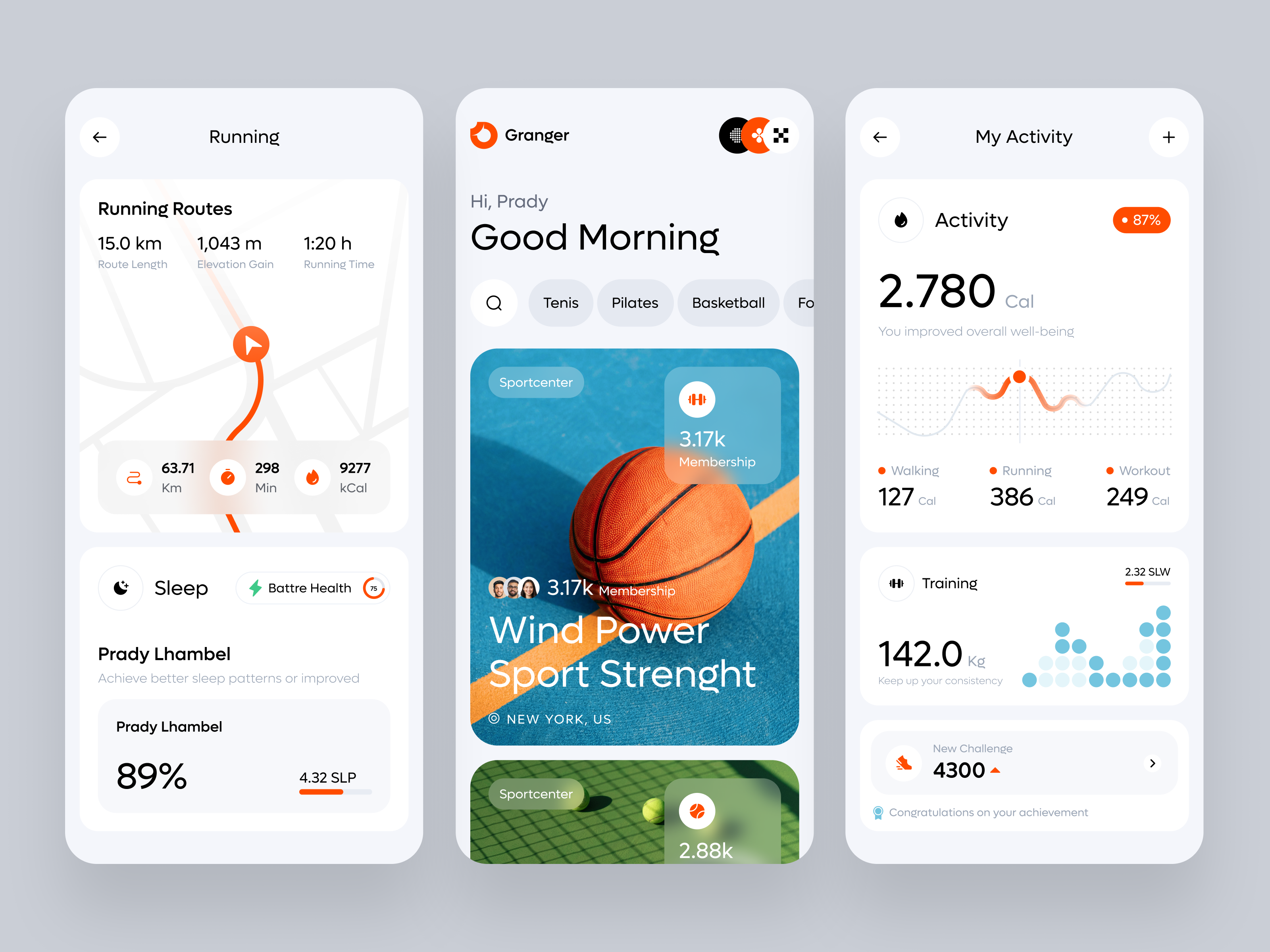 Example of Mobile App UI UX Design Concepts