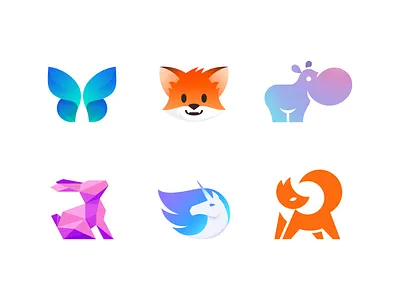 Selected works P3 branding design fox icon icon design illustration logo logo design mark